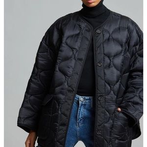 The Frankie Shop Teddy Quilted Jacket